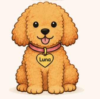 Luna the dog
